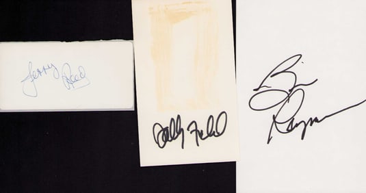 Smokey and the Bandit cast set of signatures
