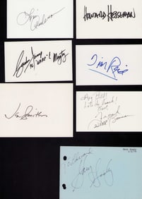 WKRP in Cincinatti cast set of signatures