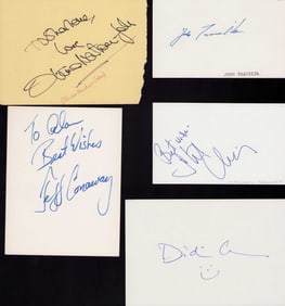 Grease set of cast signatures
