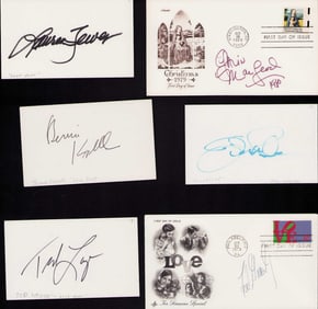Love Boat cast set of signatures