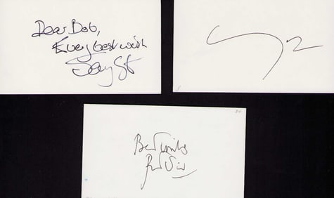 Logans Run cast set of signatures