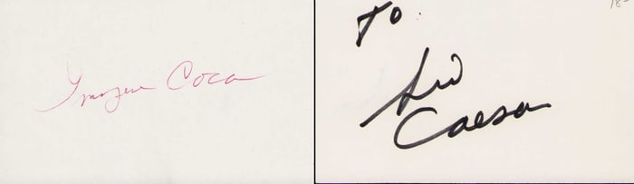 Your Show of Shows set of signatures