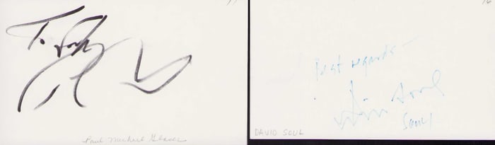 Starsky and Hutch set of signatures