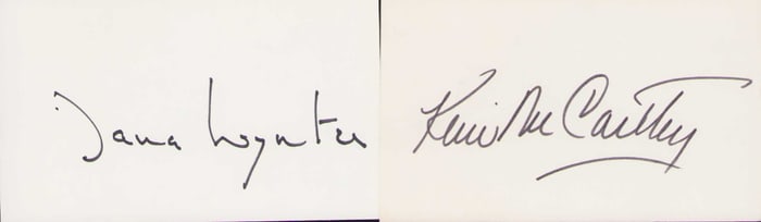 Invasion of the Body Snatchers set of signatures
