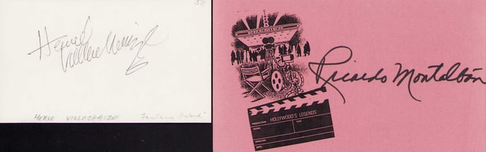 Fantasy Island set of signatures