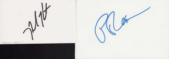 Mad About You set of signatures