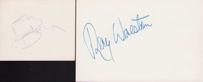 My Favorite Martian set of signatures