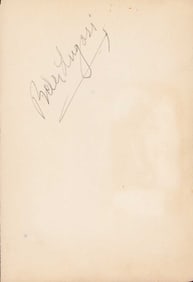 Bela Lugosi signature