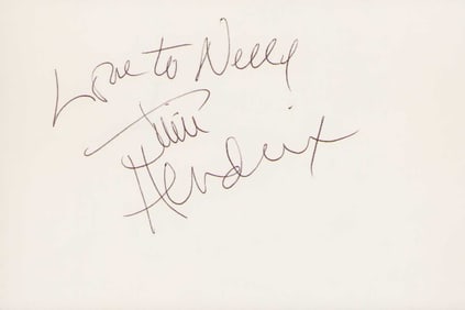 Jimi Hendrix signature