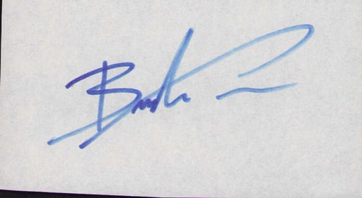 Brandon Lee signature