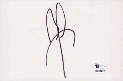 Brad Pitt signature
