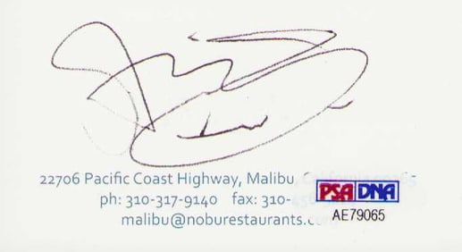 STING signed card PSA DNA