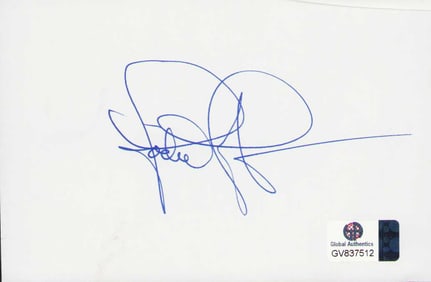 Jodie Foster signature