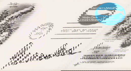 Gregory Peck signed FDC (1 of 1)