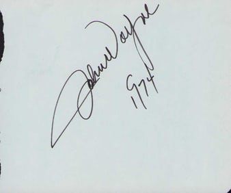John Wayne signature