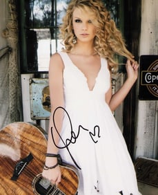 Taylor Swift signed photo