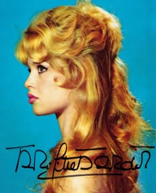 Bridget Bardot signed photo