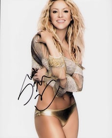 Shakira signed photo