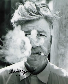 David Lynch signed photo