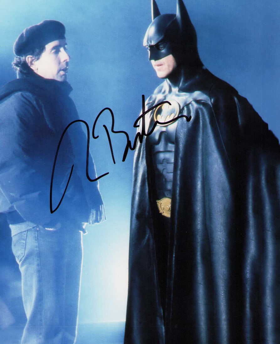 Tim Burton signed photo (1 of 1)