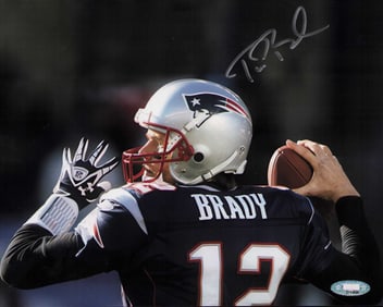 Tom Brady signed photo