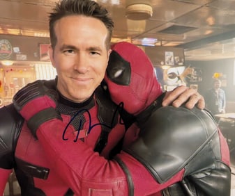 Ryan Reynolds signed photo