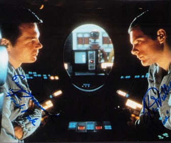 2001 Space Odyssey signed cast photo