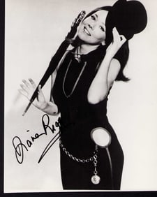 Diana Rigg signed photo