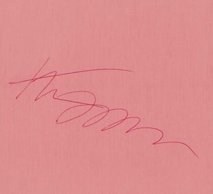 Keith Moon signature