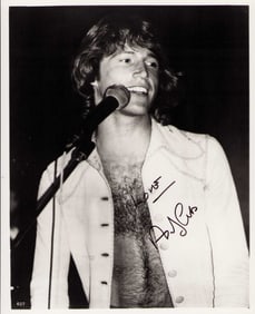 Andy Gibb signed photograph