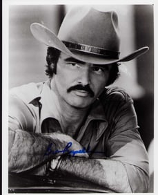 Burt Reynolds signed photograph