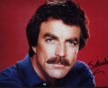 Tom Selleck signed photo