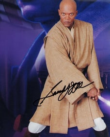 Samuel L Jackson signed photo