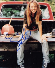 Britney Spears signed photograph
