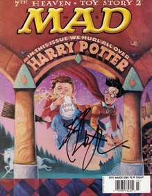 MAD magazine signed Daniel Radcliffe