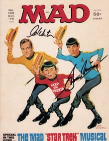 A RARE Mad magazine spoofing Star Trek in 1976