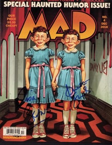 Lisa and Louise Burns Shining Signed MAD magazine