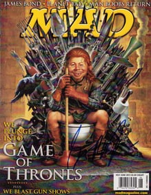George RR Martin signed MAD magazine