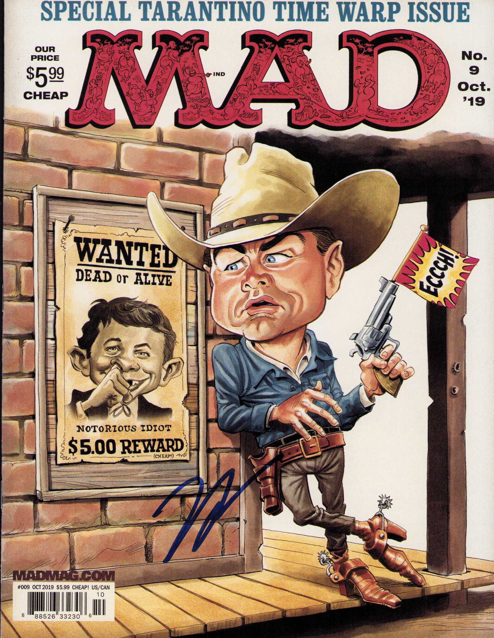 Leonardo Dicaprio signed MAD magazine (1 of 1)