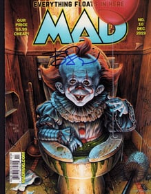 Bill Skaarsgaard signed MAD magazine