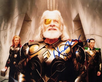 Anthony Hopkins signed photo