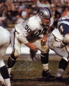 Jim Otto signed photo