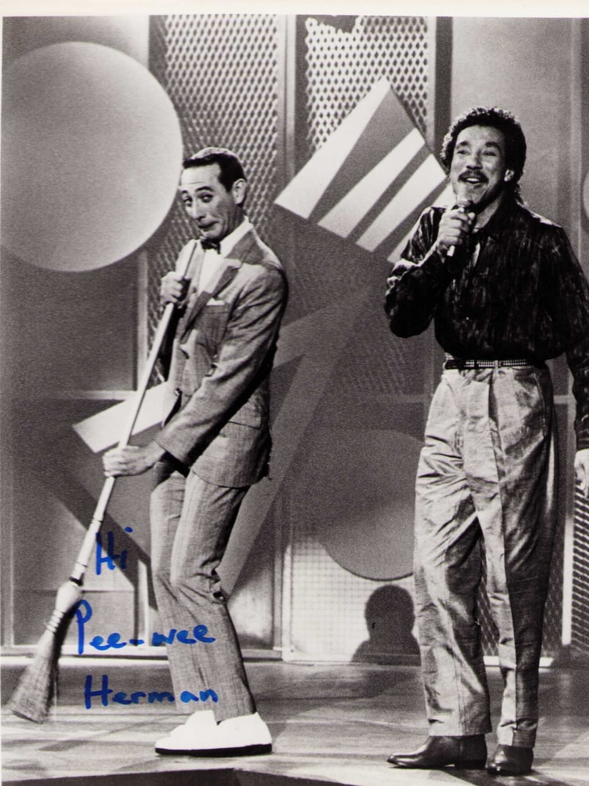Pee Wee Herman signed photo (1 of 1)