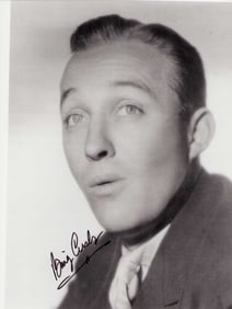Bing Crosby signed photograph