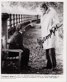Gregory Peck signed photograph
