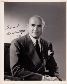 Samuel Goldwyn signed photograph
