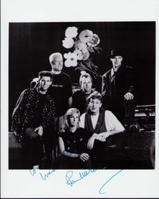 Paul and Linda McCartney signed photograph