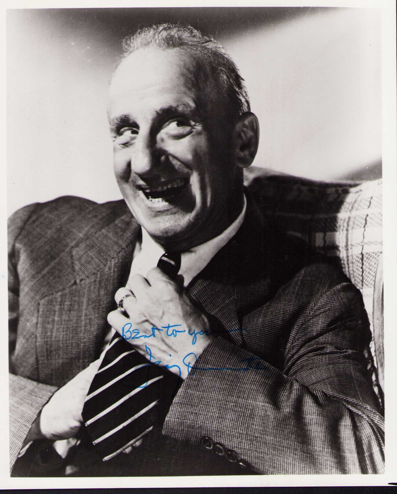 Jimmy Durante signed photograph (1 of 1)