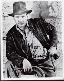 Harrison Ford Vintage signed photograph