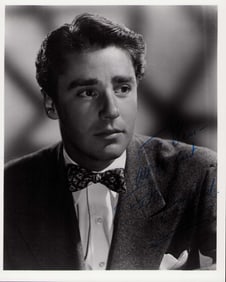 Peter Lawford signed photograph